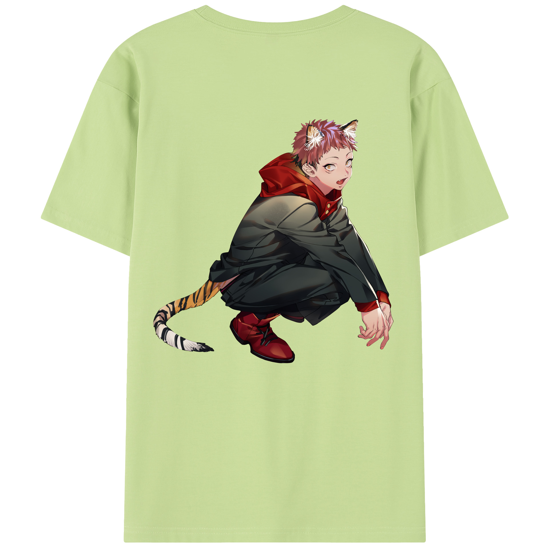 （画像用） 呪術廻戦 Jujutsu Kaisen 綿100％半袖Tシャツ（背面プリント）